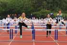 Hurdles, 2026 North Eastern Track and Field Champs, Shildon, County Durham. Photo: David T. Hewitson/Sports for All Pics